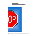 stopsign Mini Greeting Cards (Pkg of 8)