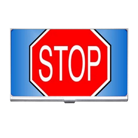 stopsign Business Card Holder from UrbanLoad.com Front