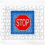 stopsign Jigsaw Puzzle (Rectangular)