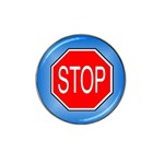 stopsign Hat Clip Ball Marker