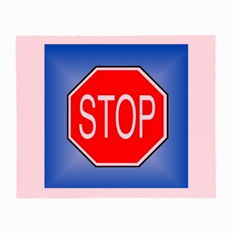 stopsign Glasses Cloth (Small) from UrbanLoad.com Front