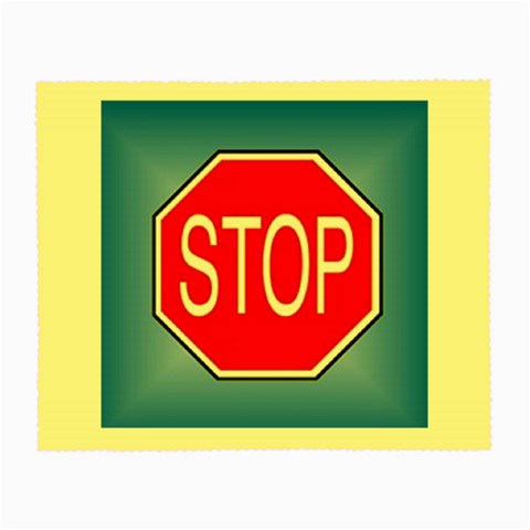 stopsign Glasses Cloth (Small) from UrbanLoad.com Front