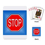 stopsign Playing Cards Single Design