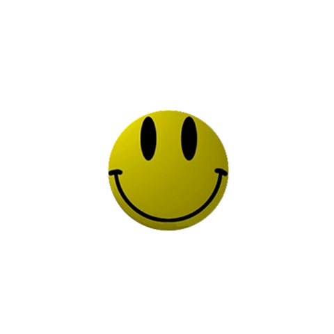 smiley face 1  Mini Button from UrbanLoad.com Front