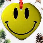 smiley face Ornament (Heart)