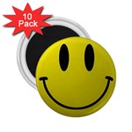 smiley face 2.25  Magnet (10 pack)