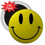 smiley face 3  Magnet (100 pack)