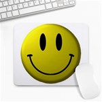 smiley face Large Mousepad