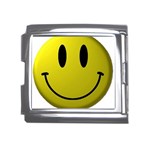 smiley face Mega Link Italian Charm (18mm)