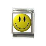 smiley face Italian Charm (13mm)