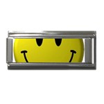 smiley face Superlink Italian Charm (9mm)