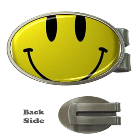 smiley face Money Clip (Oval) from UrbanLoad.com Front