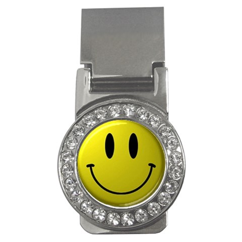 smiley face Money Clip (CZ) from UrbanLoad.com Front