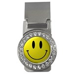 smiley face Money Clip (CZ)