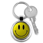 smiley face Key Chain (Round)