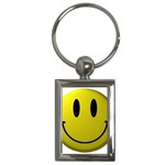 smiley face Key Chain (Rectangle)