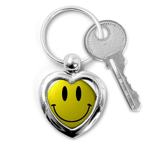 smiley face Key Chain (Heart) from UrbanLoad.com Front