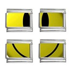 smiley face 9mm Italian Charm (4 pack)