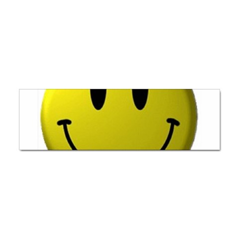smiley face Sticker (Bumper) from UrbanLoad.com Front