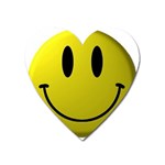 smiley face Magnet (Heart)