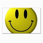 smiley face Postcard 4 x 6  (Pkg of 10)