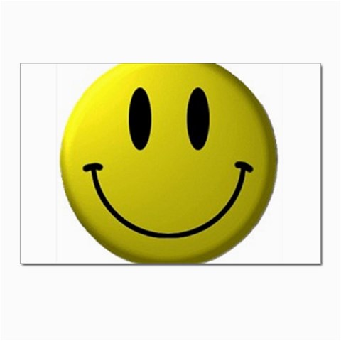 smiley face Postcards 5  x 7  (Pkg of 10) from UrbanLoad.com Front