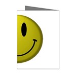 smiley face Mini Greeting Cards (Pkg of 8)