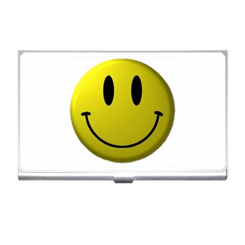 smiley face Business Card Holder from UrbanLoad.com Front
