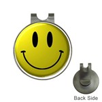 smiley face Golf Ball Marker Hat Clip