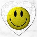 smiley face Jigsaw Puzzle (Heart)