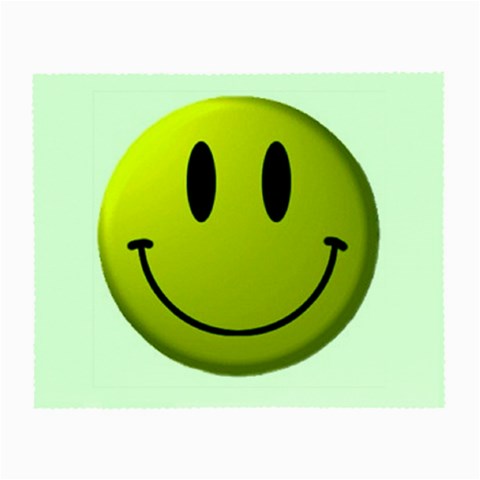 smiley face Glasses Cloth (Small) from UrbanLoad.com Front