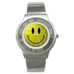 smiley face Stainless Steel Watch