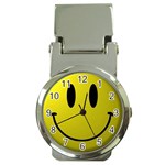 smiley face Money Clip Watch