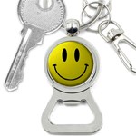 smiley face Bottle Opener Key Chain