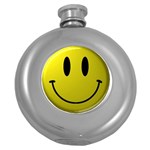 smiley face Hip Flask (5 oz)