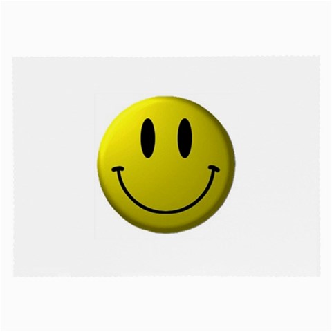 smiley face Glasses Cloth (Large) from UrbanLoad.com Front