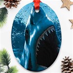 shark Ornament (Oval)