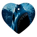 shark Ornament (Heart)