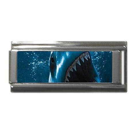 shark Superlink Italian Charm (9mm) from UrbanLoad.com Front