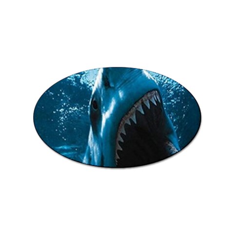 shark Sticker (Oval) from UrbanLoad.com Front