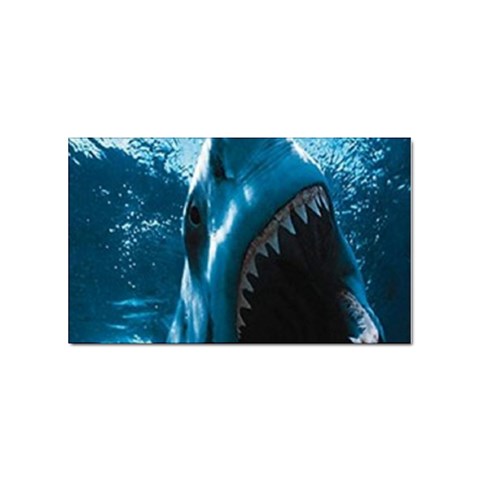 shark Sticker (Rectangular) from UrbanLoad.com Front