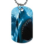 shark Dog Tag (One Side)