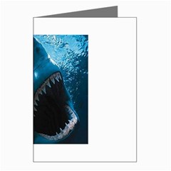 shark Greeting Cards (Pkg of 8) from UrbanLoad.com Left