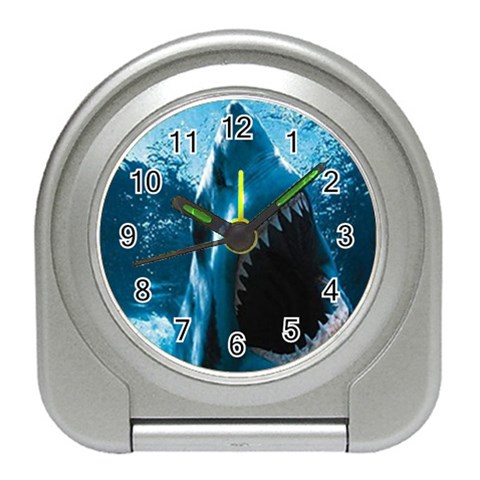 shark Travel Alarm Clock from UrbanLoad.com Front