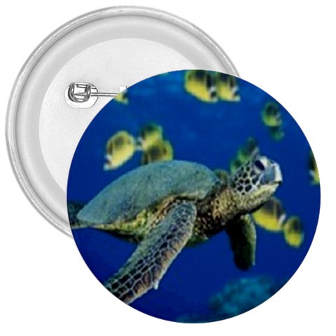 sea turtle 3  Button from UrbanLoad.com Front