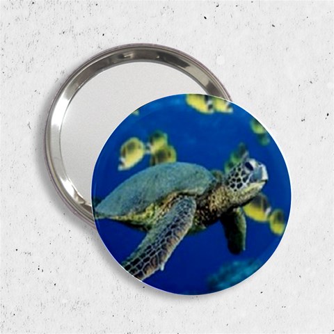 sea turtle 2.25  Handbag Mirror from UrbanLoad.com Front