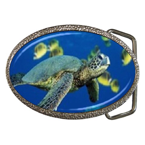 sea turtle Belt Buckle from UrbanLoad.com Front