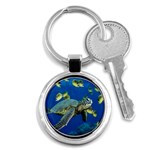 sea turtle Key Chain (Round)