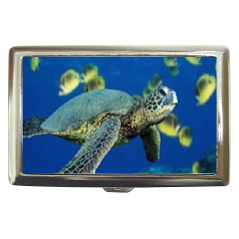 sea turtle Cigarette Money Case from UrbanLoad.com Front