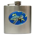 sea turtle Hip Flask (6 oz)